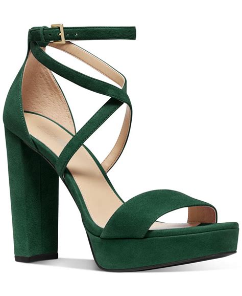 michael michael kors women's charlize strappy platform dress sandals|Women's Charlize Strappy Platform Dress Sandals.